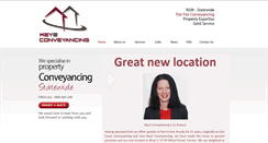 Desktop Screenshot of key2conveyancing.com.au